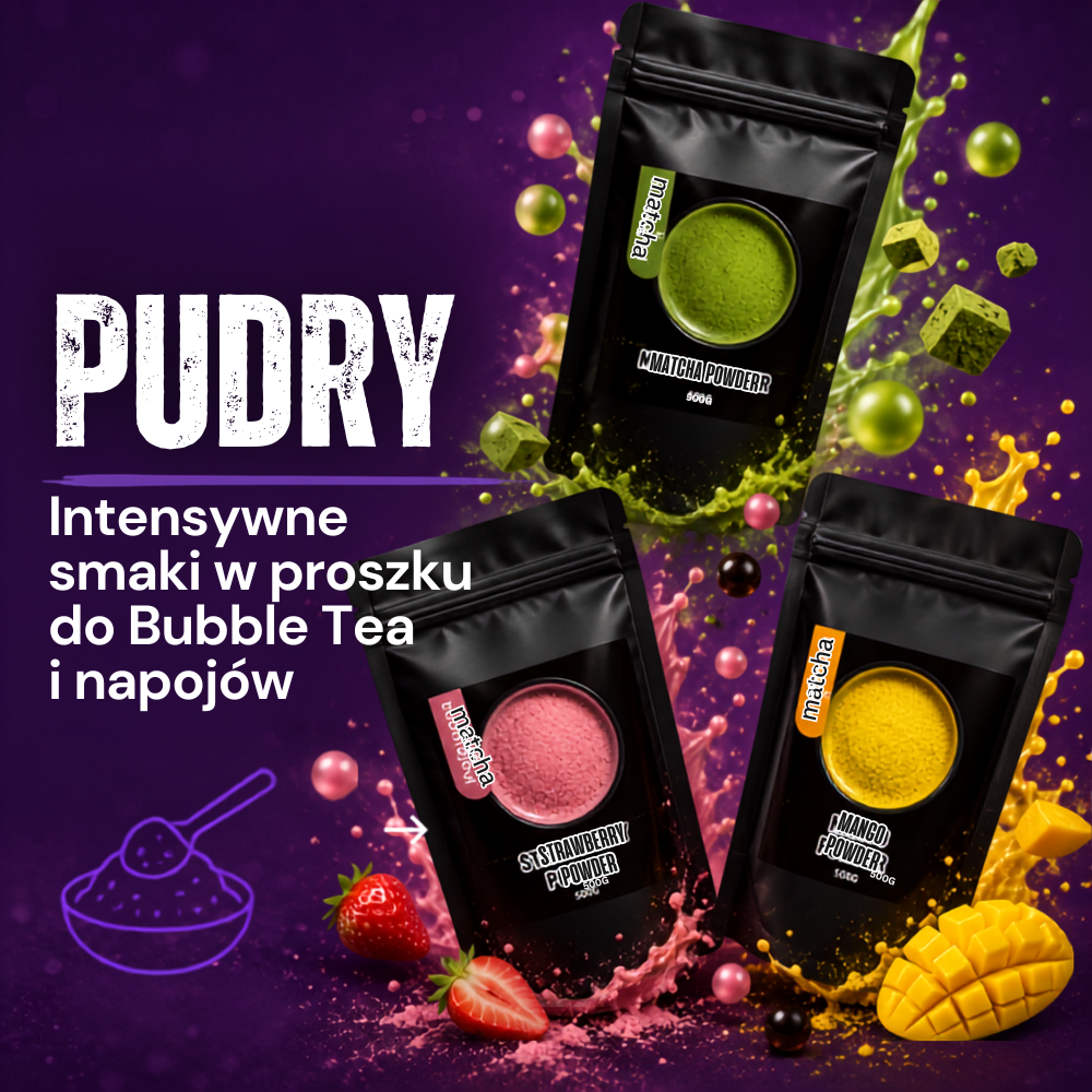 Pudry i kakao do Bubble Tea - BubbleJoy
