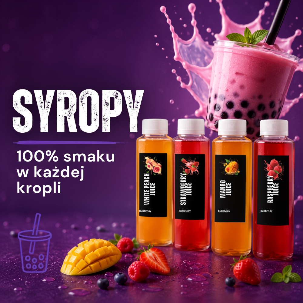 Syropy smakowe do Bubble Tea - BubbleJoy